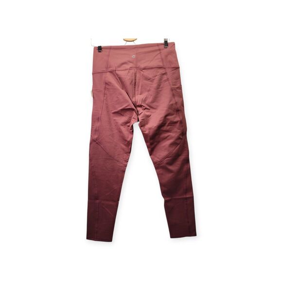 CORE 10 Women High-Waist Side-Pocket Yoga Comfort Legging Pink Size Large - Picture 2 of 12